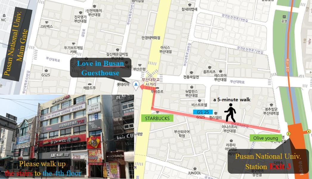 Love In Busan Guesthouse المظهر الخارجي الصورة